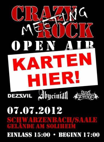 CRAZY ROCK MEETING CRAZY ROCK MEETING