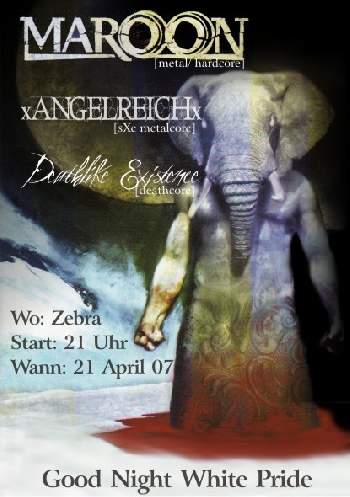 MAROON, ANGELREICH, DEATHLIKE EXISTENCE MAROON, ANGELREICH, DEATHLIKE EXISTENCE