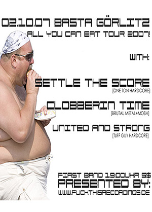 SETTLE THE SCORE, CLOBBERIN TIME, UNITED & STRONG