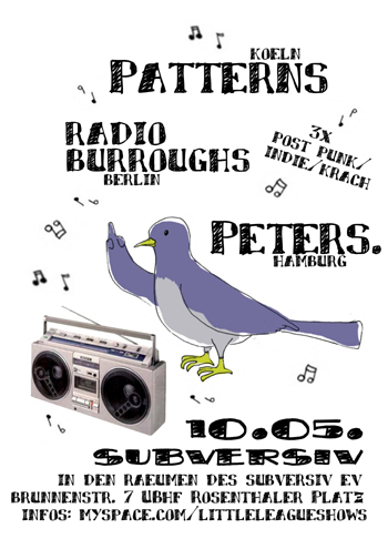 PETERS., PATTERNS, RADIO BURROUGHS