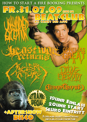 UNHANDLED EXCEPTION, BEAST WAR RETURNS, NUCLEAR NATURE, OPHELIAS GREAT DAY, DYING ETERNITY, AARON GROWN UNHANDLED EXCEPTION, BEAST WAR RETURNS, NUCLEAR NATURE, OPHELIAS GREAT DAY, DYING ETERNITY, AARON GROWN