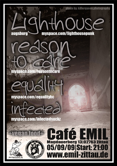 LIGHTHOUSE, REASON TO CARE, EQUALITY, INFECTED