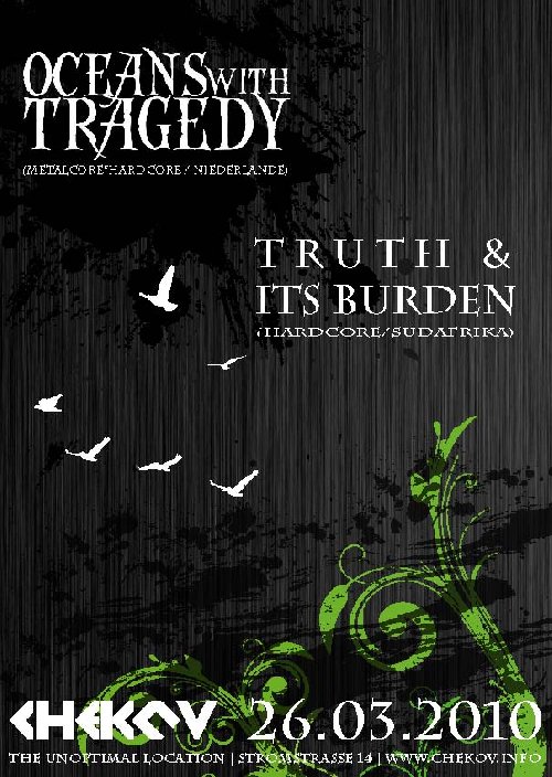 TRUTH & IT'S BURDEN,OCEANS WITH TRAGEDY TRUTH & IT'S BURDEN,OCEANS WITH TRAGEDY