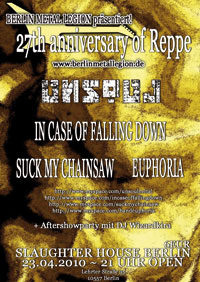 UNSOUL, IN CASE OF FALLING DOWN, SUCK MY CHAINSAW, EUPHORIA