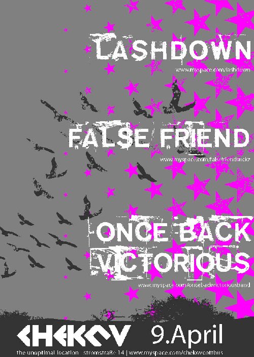 LASHDOWN, ONCE BACK VICTORIOUS UND FALSE FRIEND