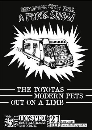 THE TOYOTAS , MODERN PETS, MINUS APES