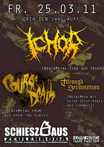 ICHOR, COURSE DEATH, THROUGH DEVASTATION