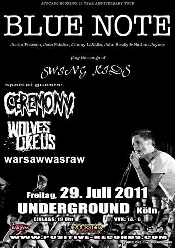 SWING KIDS, CEREMONY, WOLVES LIKE US, WARSAWWASRAW