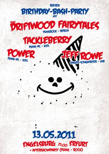 TACKLEBERRY, THE DRIFTWOOD FAIRYTALES, POWER, JEFF ROWE