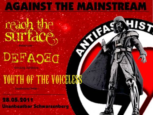 REACH THE SURFACE, DEFACED, YOUTH OF THE VOICELESS REACH THE SURFACE, DEFACED, YOUTH OF THE VOICELESS