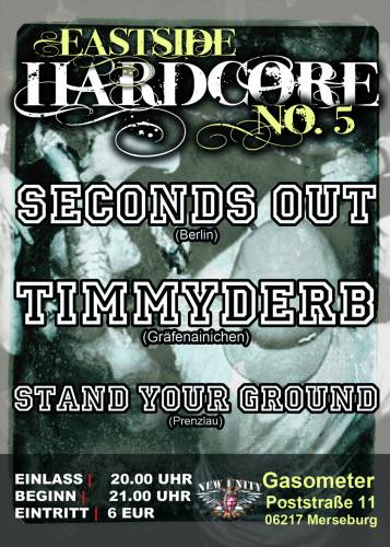 SECONDS OUT!, STAND YOUR GROUND, TIMMY DERB