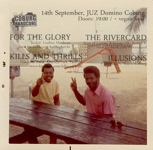 FOR THE GLORY, THE RIVERCARD, KILLS AND THRILLS, ILLUSIONS