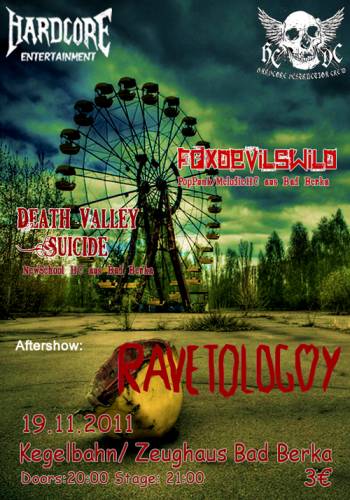 FOXDEVILSWILD, DEATH VALLEY SUICIDE, RAVETOLOGY