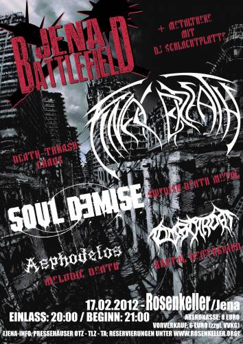 FINAL BREATH, SOUL DEMISE, TOMBTHROAT, ASPHODELOS