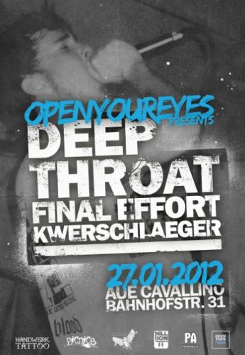 DEEP THROAT, FINAL EFFORT, KWERSCHLAEGER DEEP THROAT, FINAL EFFORT, KWERSCHLAEGER