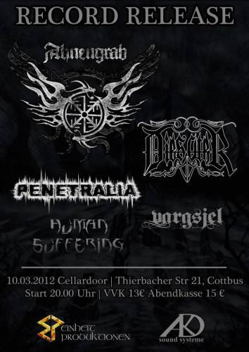 AHNENGRAB, DIES ATER, VARGSJEL, PENETRALIA, HUMAN SUFFERING