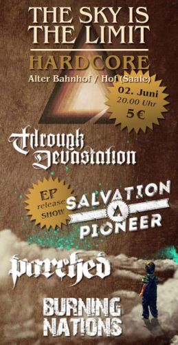 PARCHED, THROUGH DEVASTATION, SALVATION PIONEER, BURNING NATIONS