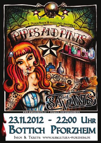 PIPES & PINTS, THE SAVANTS PIPES & PINTS, THE SAVANTS