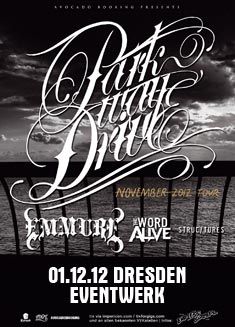 PARKWAY DRIVE, EMMURE, WORLD ALIVE, STRUCTURES