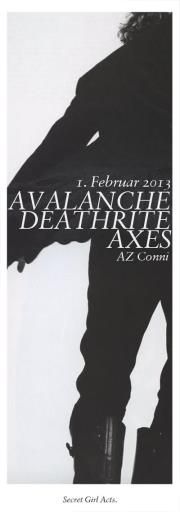 DEATHRITE, AVALANCHE, AXES