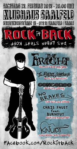 THE FRIGHT, THE STEREO MONKEYS, CONGOROO, NO BRAKES, CHRIS FAUST FEAT BURNOUT, KNUDT