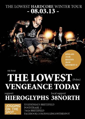 THE LOWEST, VENGEANCE TODAY, HIEROGLYPHS, 38NORTH