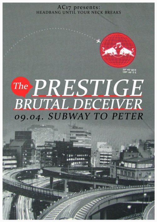 THE PRESTIGE, THE BRUTAL DECEIVER THE PRESTIGE, THE BRUTAL DECEIVER