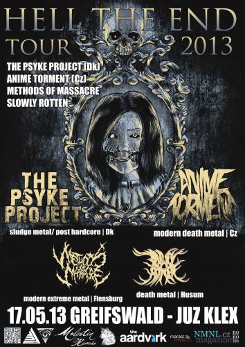 THE PSYKE PROJECT, ANIME TORMENT, SLOWLY ROTTEN, METHODS OF MASSACRE