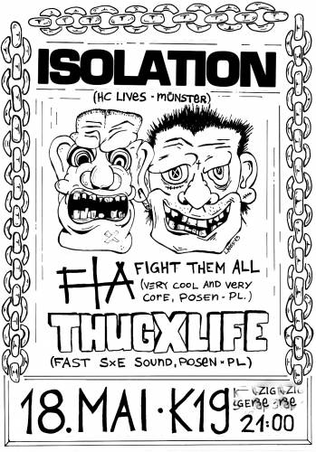 ISOLATION, THUG X LIFE, FIGHT THEM ALL