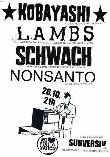 KOBAYASHI, LAMBS, SCHWACH, NONSANTO