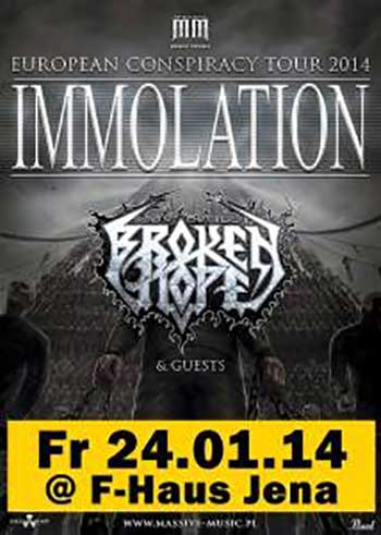 IMMOLATION, BROKEN HOPE IMMOLATION, BROKEN HOPE