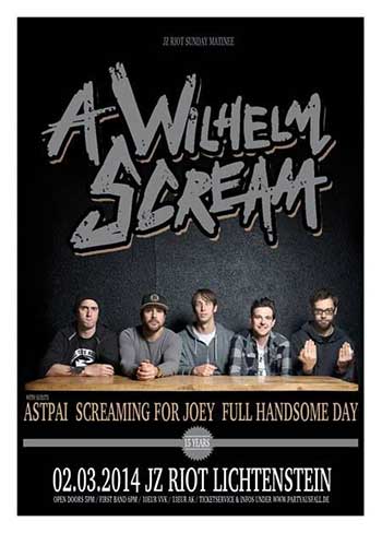 A WILHELM SCREAM, ASTPAI, SCREAMING FOR JOEY, FULL HANDSOME DAY