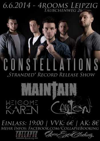 CONSTELLATIONS, MAINTAIN, WELCOME KAREN, CARRION