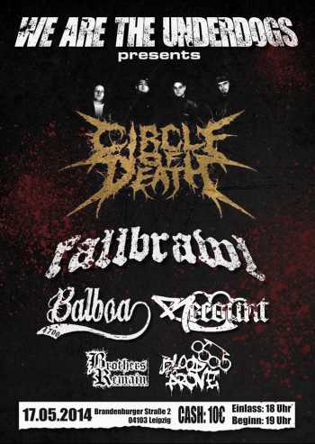 CIRCLE OF DEATH, FALLBRAWL, BALBOA, RECOUNT, BLOOD TO PROVE, BROTHERS REMAIN