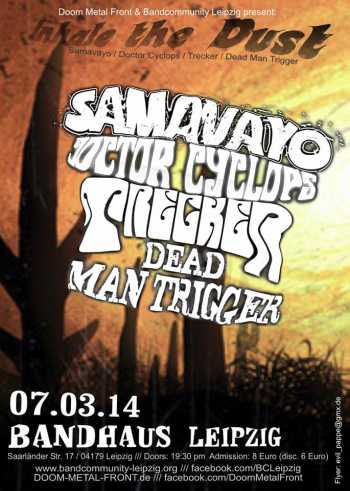 SAMAVAYO, DOCTOR CYCLOPS, TRECKER, DEAD MAN TRIGGER