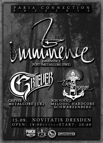 IMMINENCE, GRIEVER, BON VOYAGE