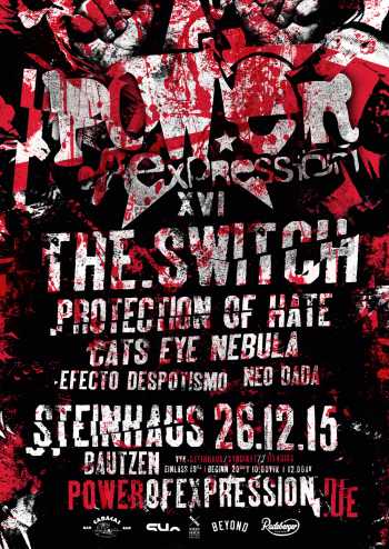 THE.SWITCH, PROTECTION OF HATE, CATS EYE NEBULA, EFECTO DESPOTISMO, NEO DADA